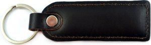 Breloczek Bartex BARTEX brelok skórzany brąz 2