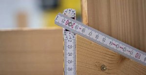 Stabila Drewniany przymiar składany buk 1407 GEO, 2 m, biały 4