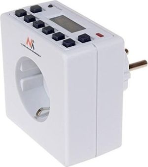 Maclean Timer cyfrowy MCE30G Czasomierz - programator cyfrowy, niemieckie gniazdo. 2