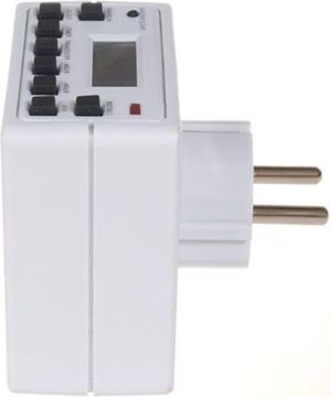 Maclean Timer cyfrowy MCE30G Czasomierz - programator cyfrowy, niemieckie gniazdo. 4