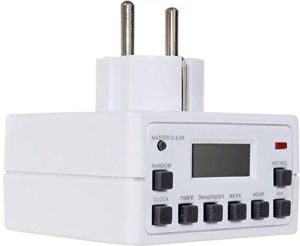 Maclean Timer cyfrowy MCE30G Czasomierz - programator cyfrowy, niemieckie gniazdo. 7