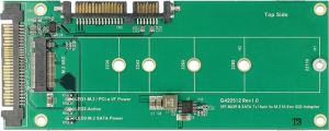 Kieszeń Delock U.2 SFF-8639 / SATA III > 1 x M.2 NVMe M-key (62864) 3