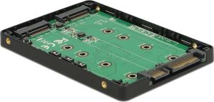 Kieszeń Delock 2x M.2 SATA - 2.5" SATA III (62791) 3