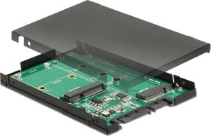 Kieszeń Delock 2.5" na dysk M.2 SATA + mSATA (62866) 2