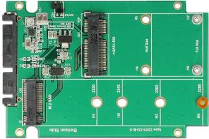 Kieszeń Delock 2.5" na dysk M.2 SATA + mSATA (62866) 5