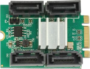 Delock Konwerter M.2 B+M > 4x 7-pin SATA III z obsługą RAID (62850) 3