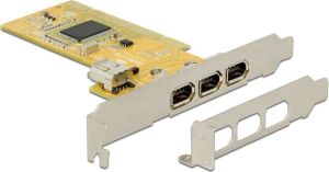 Kontroler Delock PCI - 4x FireWire 400 (89443) 1