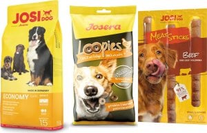 JosiDog JosiDog Economy 15kg + zestaw przysmaków 1