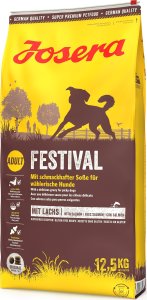 Josera Festival Adult 12,5kg + 2x JosiDog Meat Sticks z jagnięciną 33g 2
