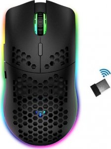 Mysz Orlos MYSZKA BEZPRZEWODOWA DO LAPTOPA KOMPUTERA RGB 2