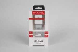 Ładowarka Maxximus Ład. sieć. Maxximus Urban 2.1A Type-C, 2xUSB 5