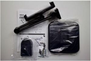 Uchwyt Techly do tabletów/iPad 4.7"-12.9" czarny (026371) 5