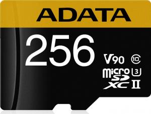 Karta ADATA Premier One MicroSDXC 256 GB Class 10 UHS-II/U3 V90 (AUSDX256GUII3CL10-CA1) 1