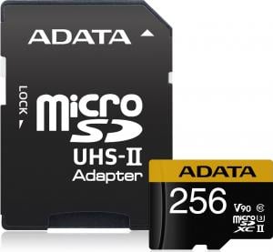 Karta ADATA Premier One MicroSDXC 256 GB Class 10 UHS-II/U3 V90 (AUSDX256GUII3CL10-CA1) 3
