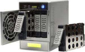 Serwer plików NETGEAR ReadyNAS NV+ X-Raid 1TB Gigabit Desktop Storage 2x500GB SATA HDD 1