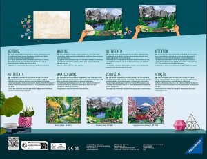 Malowanka CreArt: Dolomity 201556 RAVENSBURGER malowanie po numerach 2