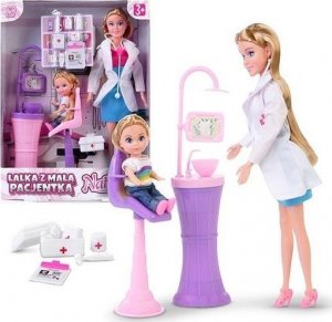 Artyk Lalka Natalia Dentystka 29cm + lalka 11cm i akcesoria 121920 1