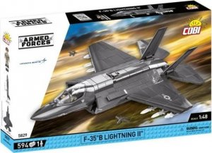 Cobi COBI 5829 Armed Forces Samolot myśliwski wielozadaniowy F-35B Lightning II USA 594 klocki 1