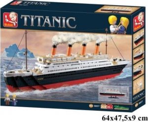 Gazelo Klocki Sluban Statek Titanic 1012 el. 96090 GAZELO 1