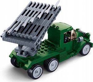 Gazelo Klocki Sluban Wojsko Pojazd Wyrzutnia rakiet 201el. 178914 GAZELO 7