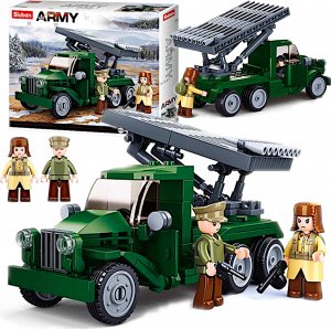 Gazelo Klocki Sluban Wojsko Pojazd Wyrzutnia rakiet 201el. 178914 GAZELO 8