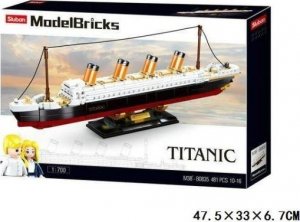Gazelo Klocki Sluban Statek Titanic 481el. 158013 GAZELO 1