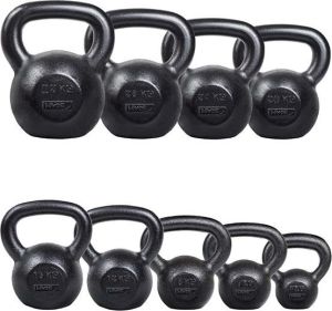 Kettlebell HMS KZG16 żeliwny 16 kg 3