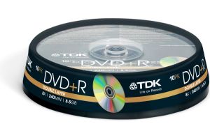 TDK DVD+R DL cakebox 10 | 8,5GB | 8x 1