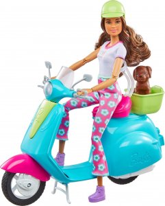 Lalka Barbie Mattel Barbie Wakacyjna zabawa HGM55 1