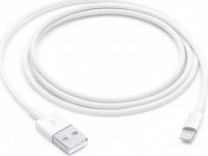 Kabel USB Apple USB-A - Lightning 1 m Biały 1