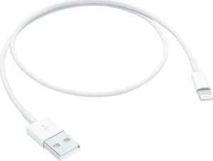 Kabel USB Apple USB-A - Lightning 0.5 m Biały (ME291ZM/A) 1
