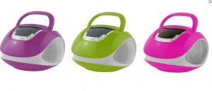 Radioodtwarzacz Ravo BOOMBOX BM110 Radio Przenośny Głośnik Bluetooth USB AUX różowy 5