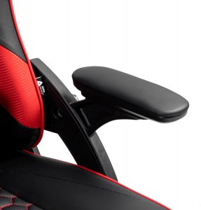 Fotel Kraken Feyton czarno-czerwony 13