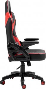 Fotel Kraken Feyton czarno-czerwony 9