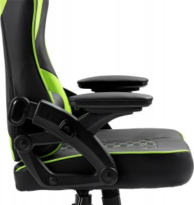 Fotel Kraken Feyton czarno-zielony 12