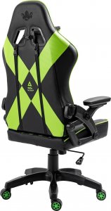 Fotel Kraken Feyton czarno-zielony 8