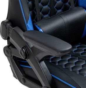 Fotel Kraken Feyton czarno-niebieski 12