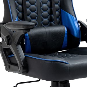 Fotel Kraken Feyton czarno-niebieski 13