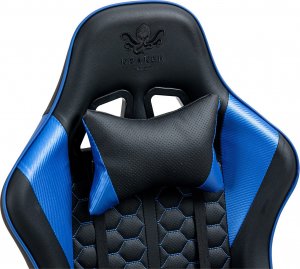 Fotel Kraken Feyton czarno-niebieski 14