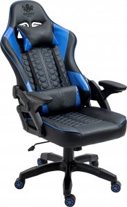 Fotel Kraken Feyton czarno-niebieski 5