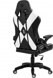 Fotel Kraken Feyton czarno-biały 8