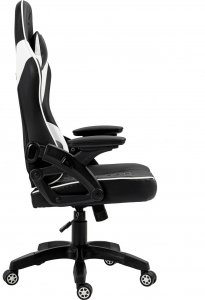 Fotel Kraken Feyton czarno-biały 9