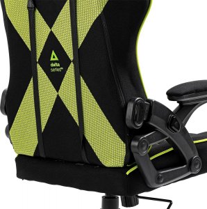 Fotel Kraken Feyton czarno-zielony 10