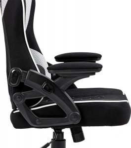 Fotel Kraken Feyton czarno-biały 11