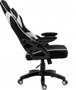 Fotel Kraken Feyton czarno-biały 6