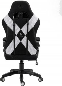 Fotel Kraken Feyton czarno-biały 7