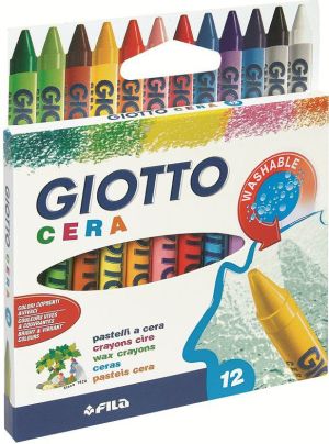 Giotto Kredki woskowe Cera 12 kolorĂłw 1