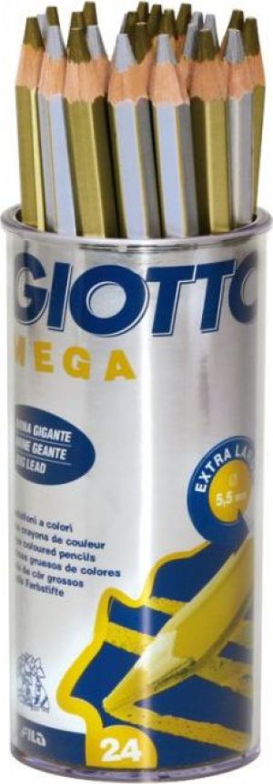 Giotto Kredki metaliczne Mega 1