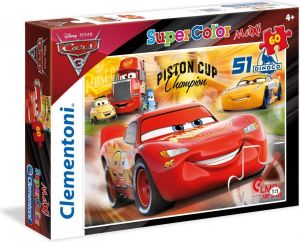 Clementoni Puzzle 60 elementów Maxi Cars 3 (589974) 1