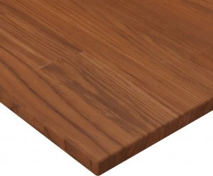 vidaXL vidaXL Blat do łazienki, ciemnobrązowy, 60x40x1,5 cm, lite drewno 3